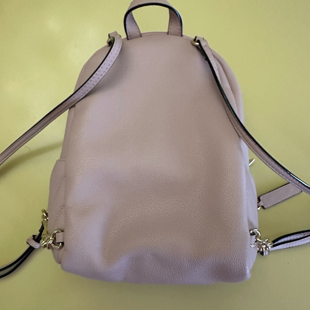 Victoria’s Secret Quilted Backpack with Gold Chain - Picture 3 of 9